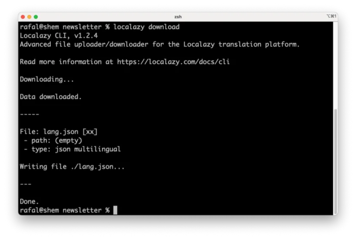 Localazy CLI Download