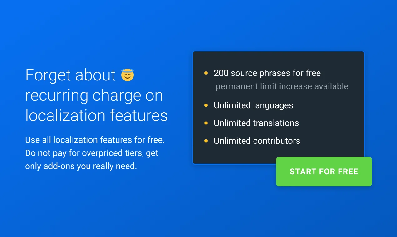 Localazy Features