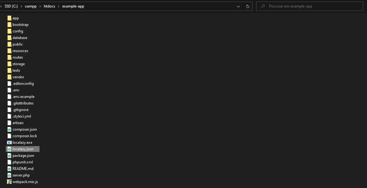 Creating .json file