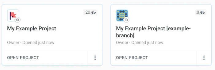 Localazy - Branching - Project View