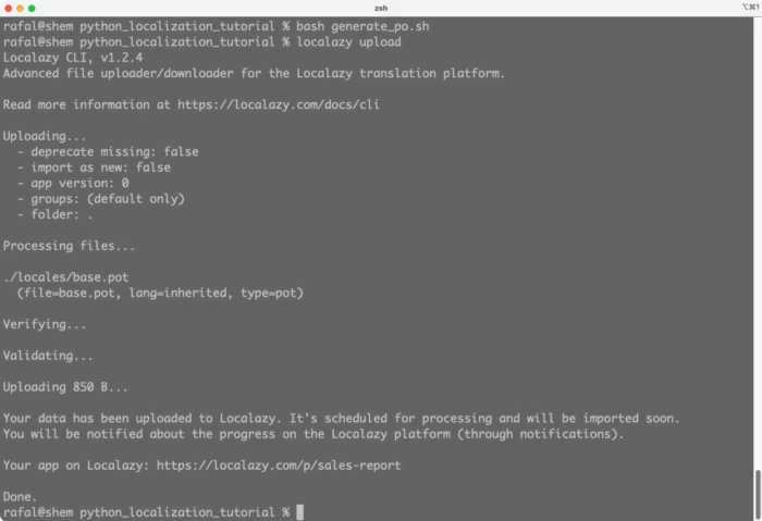 Localazy CLI
