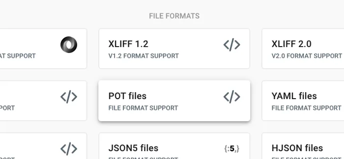 Localazy File Formats