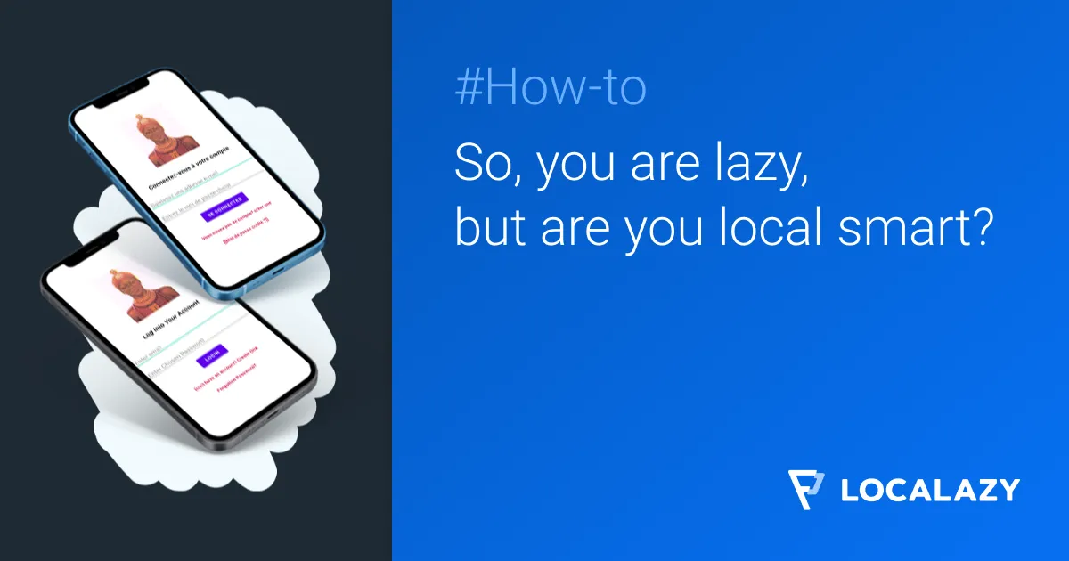 Illustration of So, you are lazy, but are you local smart?