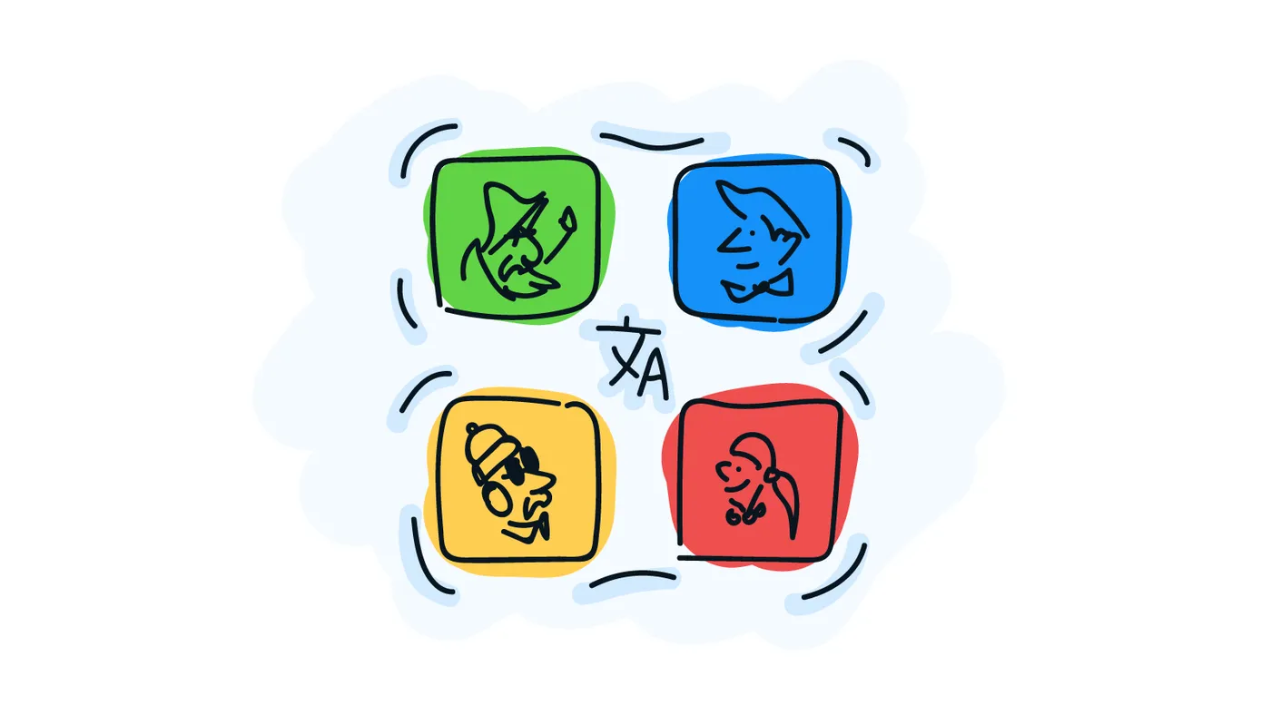 Illustration of Localazy for Contributors