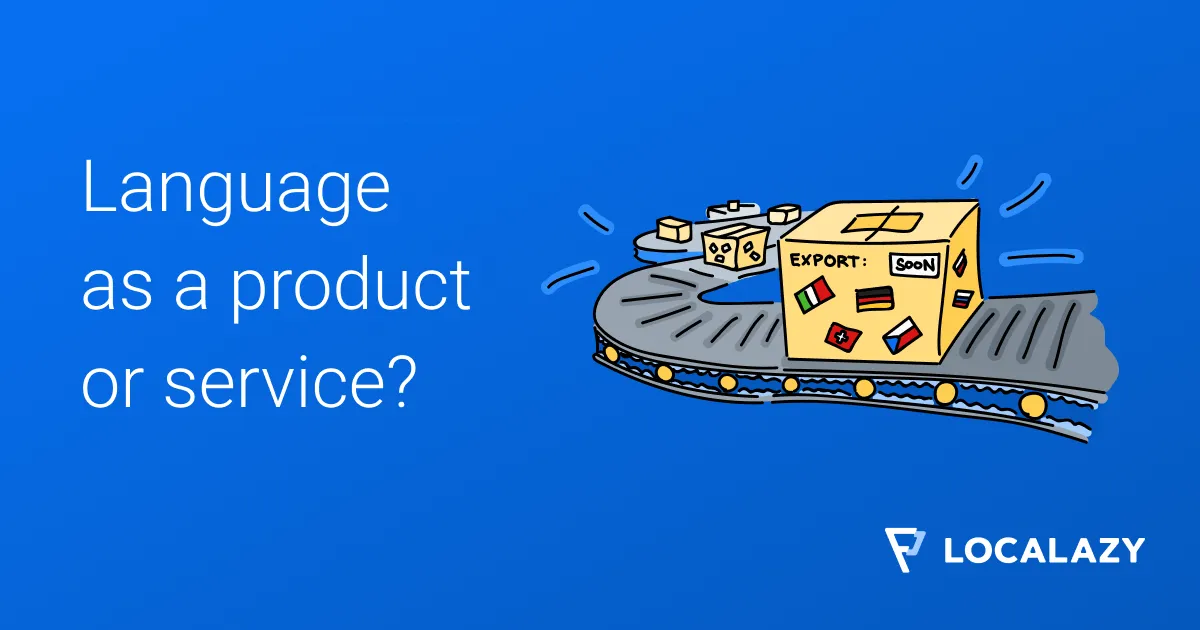 Illustration of Localization automation - language as a product or service?