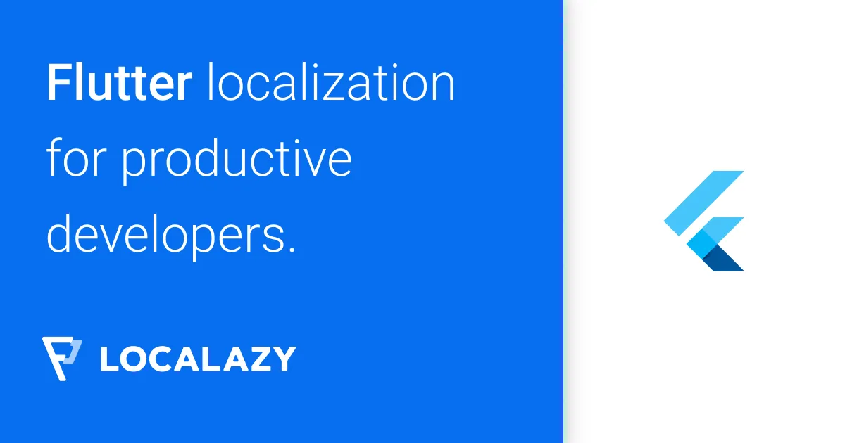 Illustration of How to localize your Flutter app with Localazy