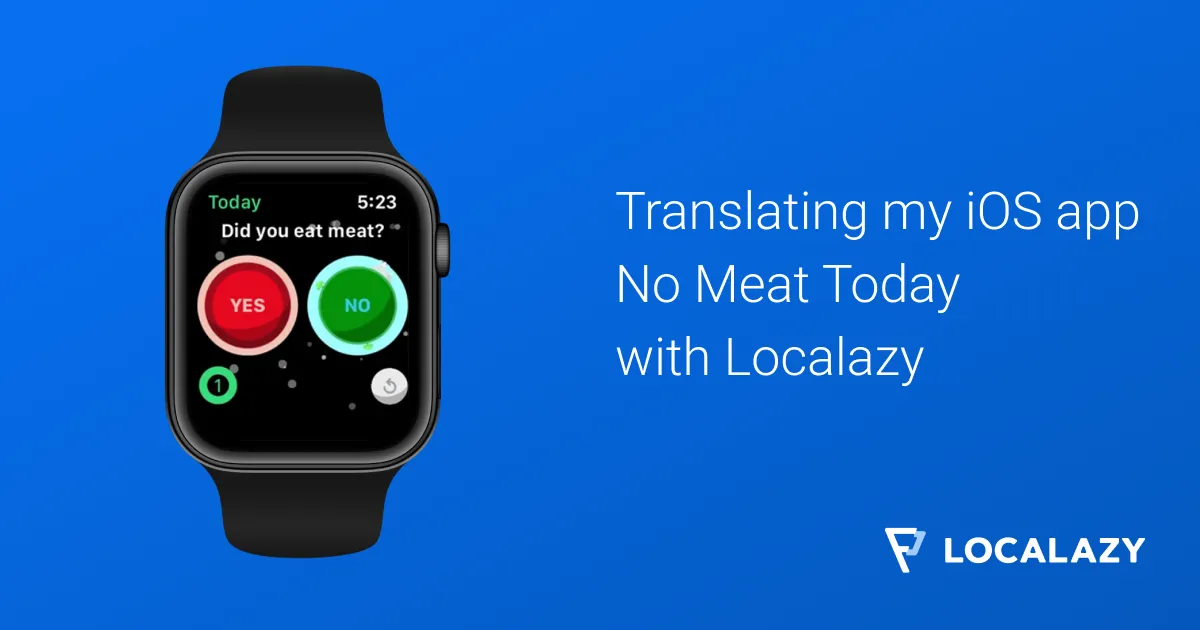 Illustration of First impressions: Translating my iOS app with Localazy