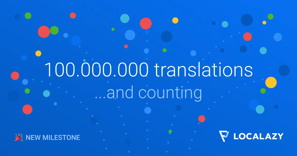 Illustration of Hundred million translations: 2021 in review