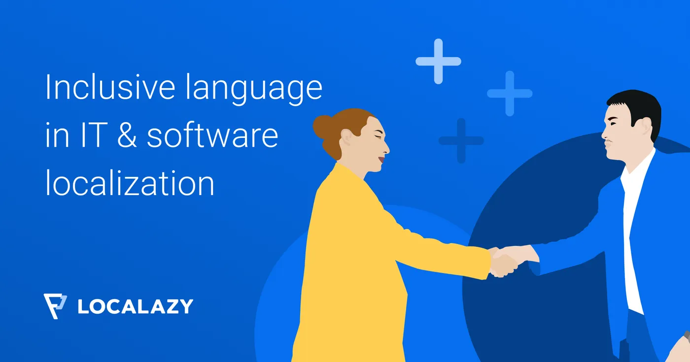 Illustration of 5 ways to use inclusive language in IT and software localization