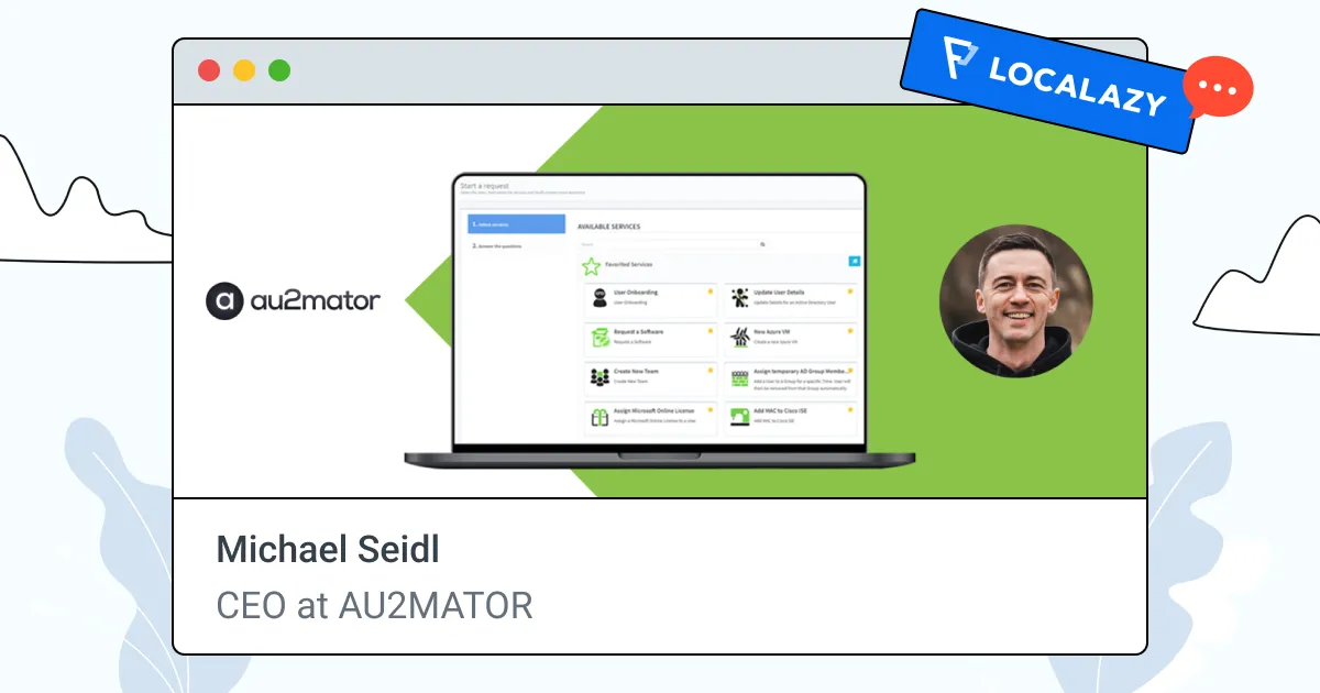 Illustration of Interview: IT Life Made Easier with au2mator