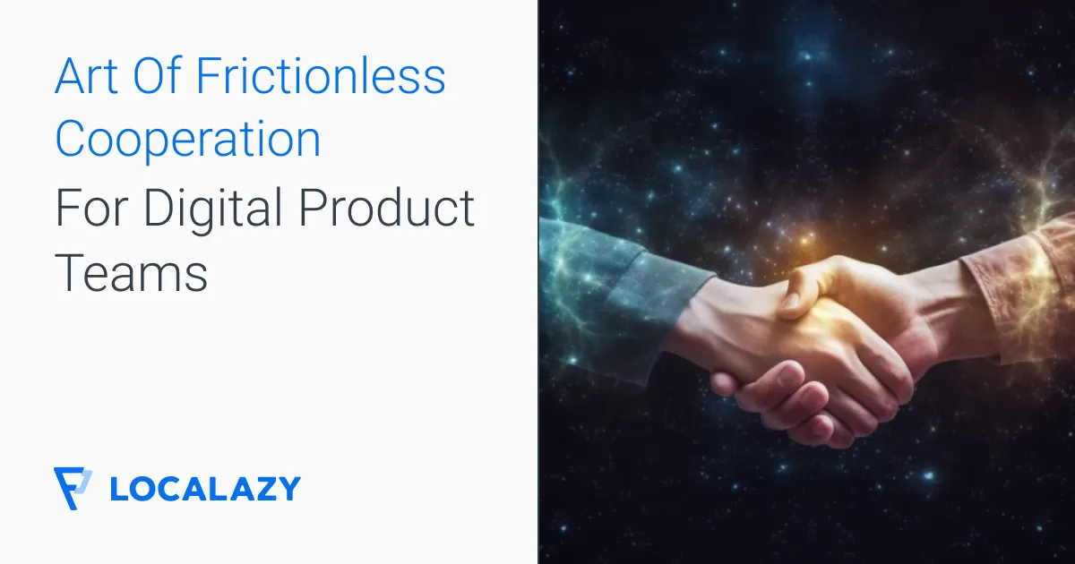 Illustration of Art Of Frictionless Cooperation For Digital Product Teams