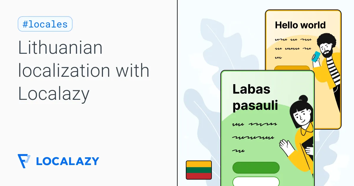 Illustration of Translations to Baltic languages: Guide to Lithuanian