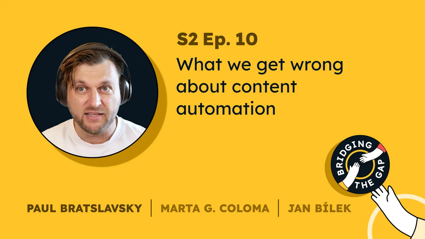 Illustration of Automation should work with your team, not against it | Bridging the Gap Podcast, S02 EP10