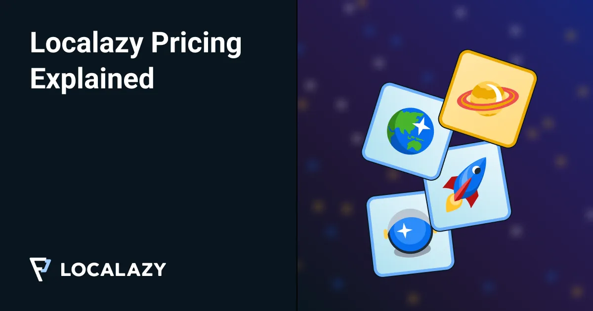 Illustration of Localazy Pricing Explained: How to choose the right tier for your company?