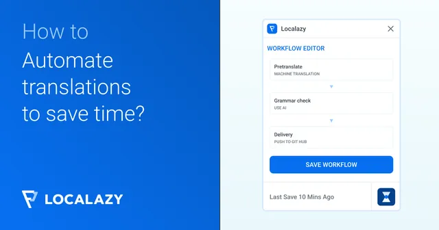 Illustration of How to automate translations when working with evolving content to save time? ⏰