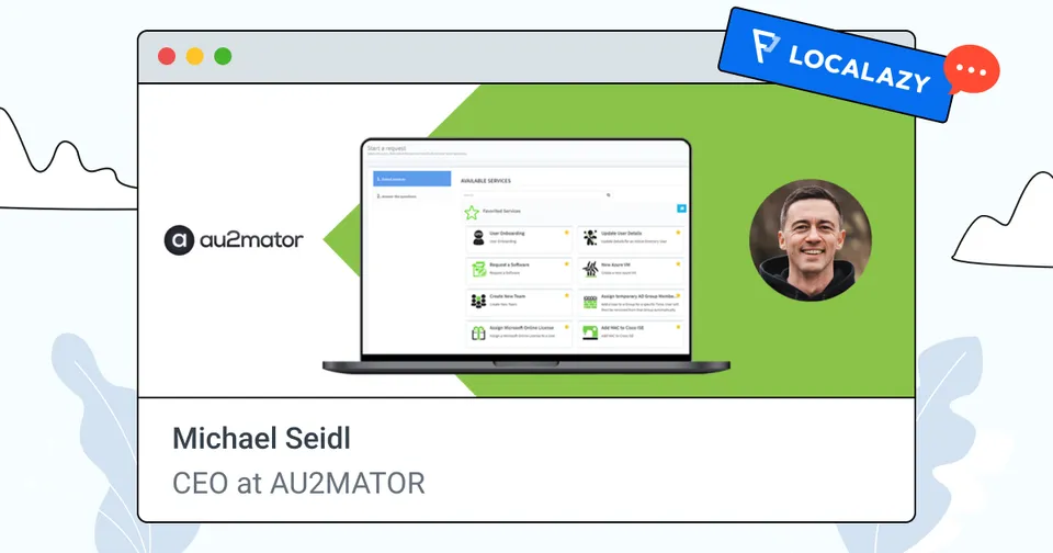 Illustration of Interview: IT Life Made Easier with au2mator