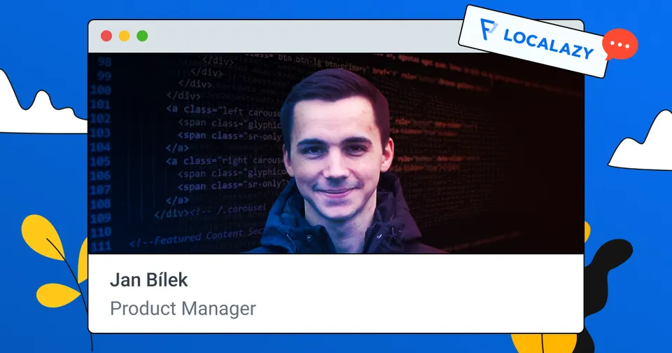 Illustration of Meet The Localazy Team: Jan Bílek, Product Manager