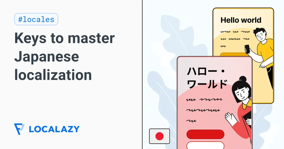 Illustration of Keys to master Japanese localization and adapt your brand to this unique market