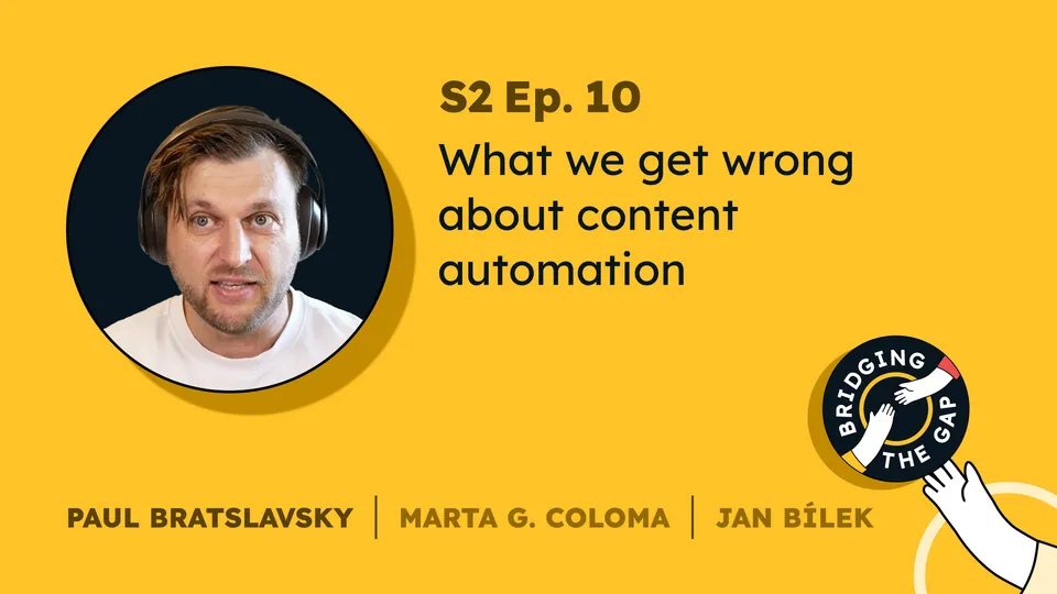 Illustration of Automation should work with your team, not against it | Bridging the Gap Podcast, S02 EP10