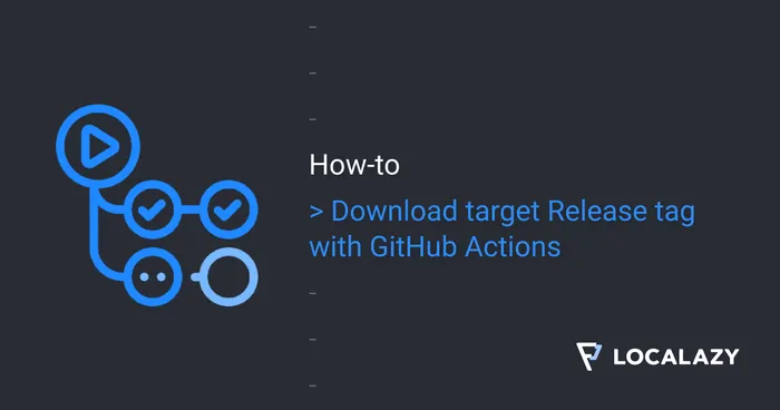 Download target Release tag with GitHub actions