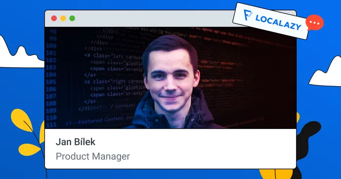 Meet The Localazy Team: Jan Bílek, Product Manager