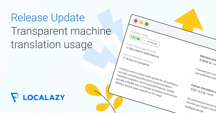 Illustration of Release Update: Introducing more transparent machine translation usage