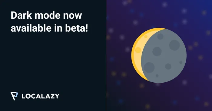 Illustration of Release Update: Dark mode available in beta