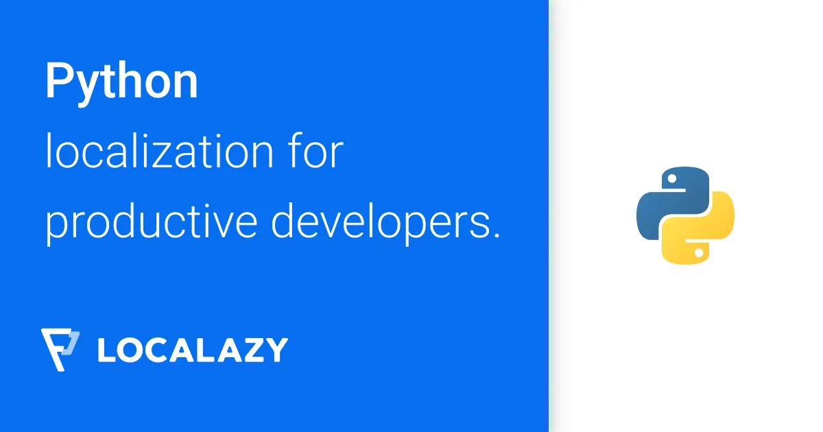 i18n and localization for Python powered apps – Localazy