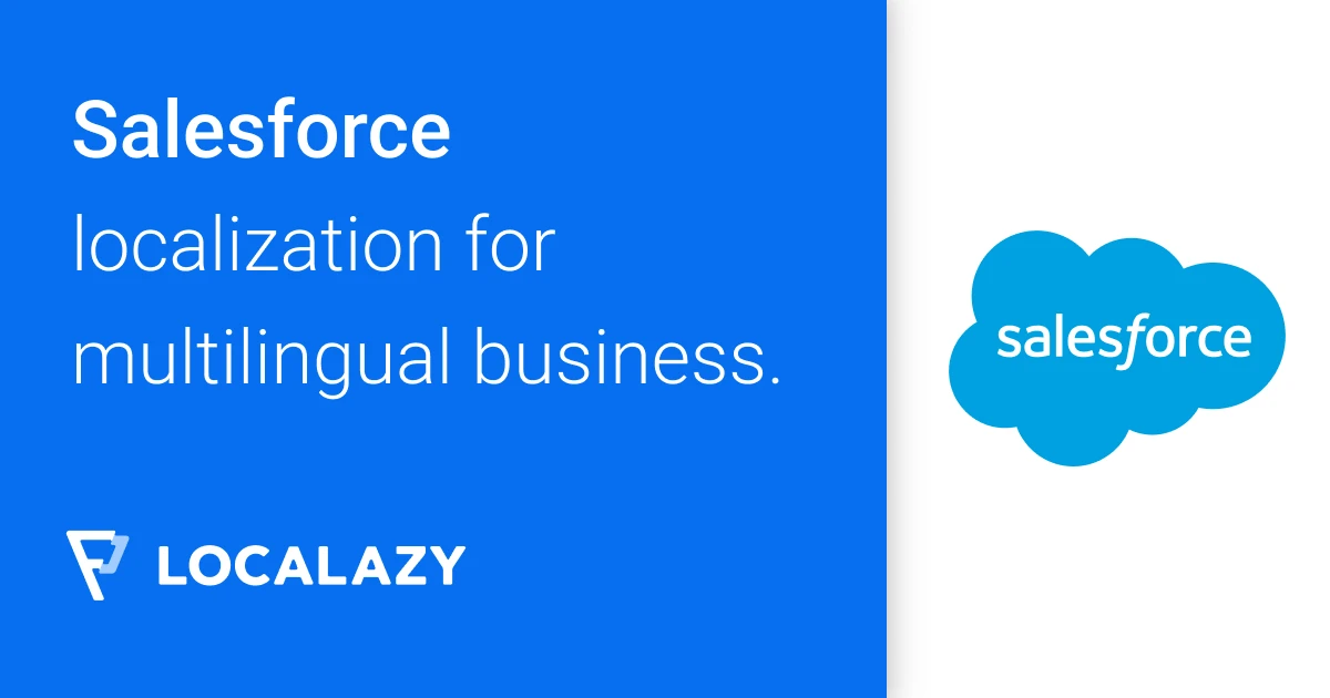 i18n and localization for Salesforce powered apps – Localazy